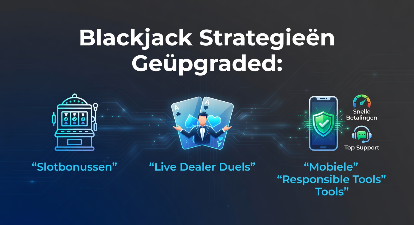 Speler aan blackjacktafel met live dealer, kaarten en fiches in actie, omringd door digitale slotmachines en mobiele apps op scherm